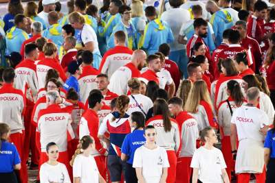 Huczna ceremonia otwarcia Igrzysk Europejskich, od Kopernika do Jana Pawła II - zdjęcie 65