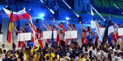 Huczna ceremonia otwarcia Igrzysk Europejskich, od Kopernika do Jana Pawła II - zdjęcie 44