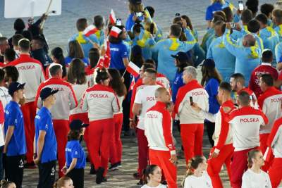 Huczna ceremonia otwarcia Igrzysk Europejskich, od Kopernika do Jana Pawła II - zdjęcie 47