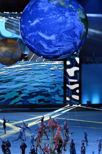 Huczna ceremonia otwarcia Igrzysk Europejskich, od Kopernika do Jana Pawła II - zdjęcie 28