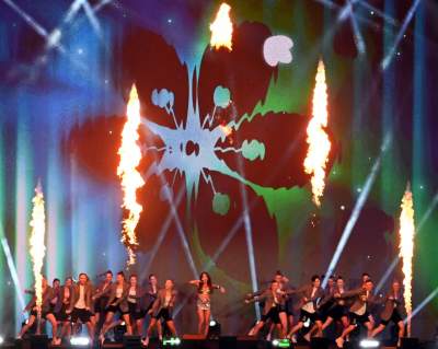 Huczna ceremonia otwarcia Igrzysk Europejskich, od Kopernika do Jana Pawła II - zdjęcie 35