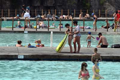 Politycy na oficjalnym otwarciu Zakrzówka, do wody nie wskoczyli - zdjęcie 17