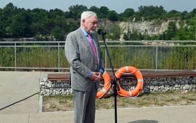 Politycy na oficjalnym otwarciu Zakrzówka, do wody nie wskoczyli - zdjęcie 4