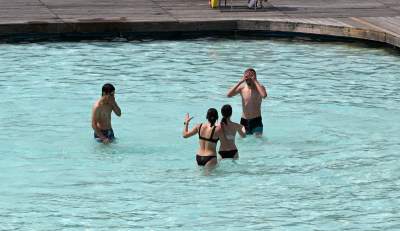 Politycy na oficjalnym otwarciu Zakrzówka, do wody nie wskoczyli - zdjęcie 13