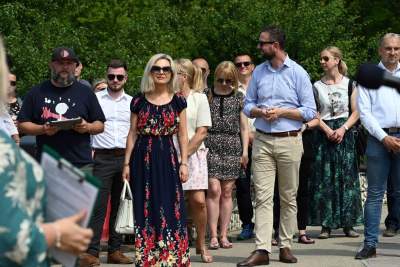 Politycy na oficjalnym otwarciu Zakrzówka, do wody nie wskoczyli - zdjęcie 2