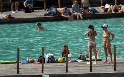 Politycy na oficjalnym otwarciu Zakrzówka, do wody nie wskoczyli - zdjęcie 16