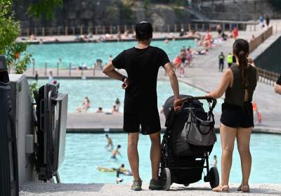 Politycy na oficjalnym otwarciu Zakrzówka, do wody nie wskoczyli - zdjęcie 11