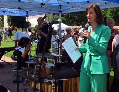 Krakowianie pokochali nowy park im. Wisławy Szymborskiej, zachwycające miejsce - zdjęcie 19