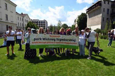 Krakowianie pokochali nowy park im. Wisławy Szymborskiej, zachwycające miejsce - zdjęcie 24