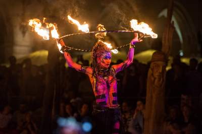 To był spektakularny weekend w Krakowie, za nami festiwal teatrów ulicznych - zdjęcie 19