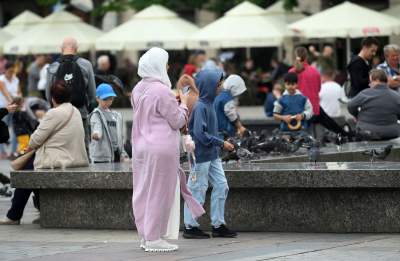 Arabskie wakacje w Krakowie, uwielbiają deszcz, zieleń i obwarzanki - zdjęcie 27