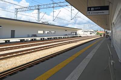 Ostatnie prace na przystanku kolejowym Grzegórzki, wkróce otwarcie - zdjęcie 12