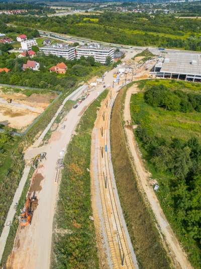 Tak wygląda najważniejsza inwestycja w północnej części Krakowa, prawie gotowa - zdjęcie 42