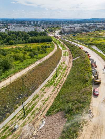 Tak wygląda najważniejsza inwestycja w północnej części Krakowa, prawie gotowa - zdjęcie 38