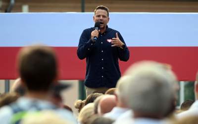 Wiec Trzaskowskiego w Skawinie, mocne wsparcie dla krakowskich kandydatów - zdjęcie 14