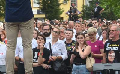 Wiec Trzaskowskiego w Skawinie, mocne wsparcie dla krakowskich kandydatów - zdjęcie 11