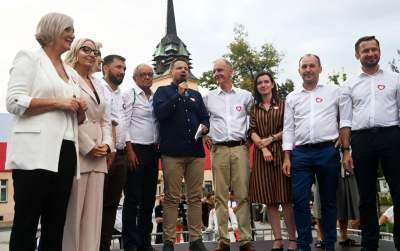 Wiec Trzaskowskiego w Skawinie, mocne wsparcie dla krakowskich kandydatów - zdjęcie 1