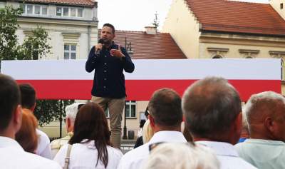 Wiec Trzaskowskiego w Skawinie, mocne wsparcie dla krakowskich kandydatów - zdjęcie 10