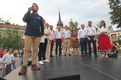 Wiec Trzaskowskiego w Skawinie, mocne wsparcie dla krakowskich kandydatów - zdjęcie 36