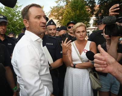 Wiec Trzaskowskiego w Skawinie, mocne wsparcie dla krakowskich kandydatów - zdjęcie 29