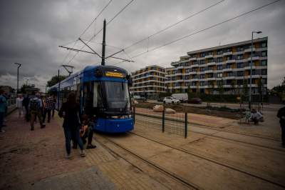 Tramwaje jeżdżą do Górki Narodowej, choć końcowy węzeł nie jest jeszcze gotowy - zdjęcie 6