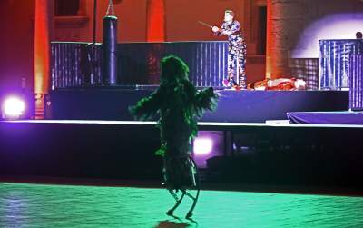 Pół nocy trwały próby do spektaklu na Wawelu, to ma być wielkie widowisko - zdjęcie 17