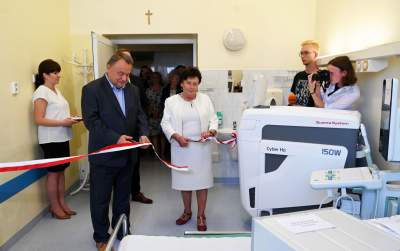Nowy sprzęt w szpitalu im. Narutowicza,  odebrany i poświęcony - zdjęcie 7