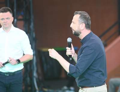 Hołownia i Kosiniak-Kamysz na konwencji w Krakowie: "obalimy zły rząd PiS" - zdjęcie 16