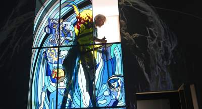 „Apollo. System Kopernika”: witraż projektu Wyspiańskiego wysłany do Rzymu - zdjęcie 5