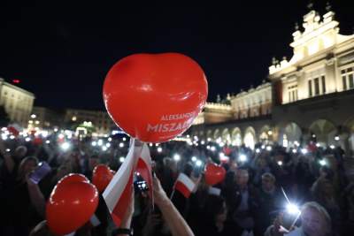 Przegonimy mrok, krakowski finał kampanii wyborczej Koalicji Obywatelskiej - zdjęcie 17