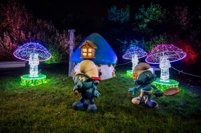 To miejsce uwielbiają nie tylko dzieci, ogród świateł znów zachwyca - zdjęcie 16