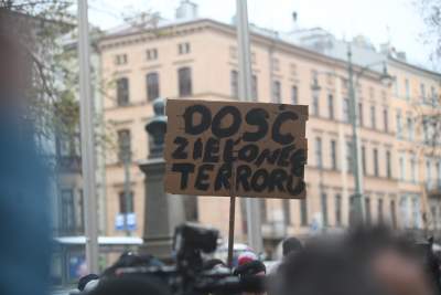 Argumenty o czystym powietrzu ich nie przekonują. „Dość zielonego terroru” - zdjęcie 7