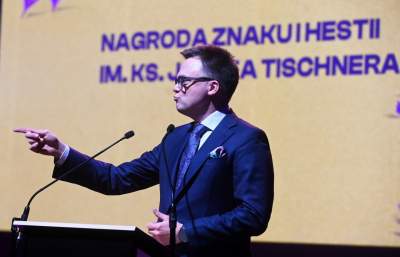 Gala wręczenia nagród Znaku i Hestii imienia księdza Józefa Tischnera - zdjęcie 7