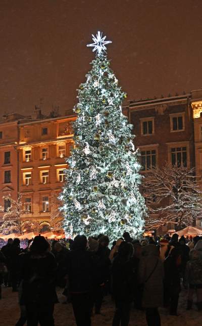 Choinka na Rynku, świąteczna iluminacja i zima. Turyści lubią to! - zdjęcie 30