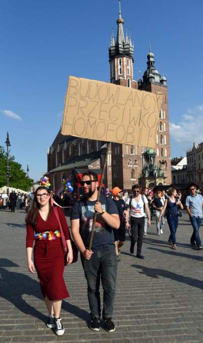 Marsz Równości: Kraków, maj 2019 - zdjęcie 39