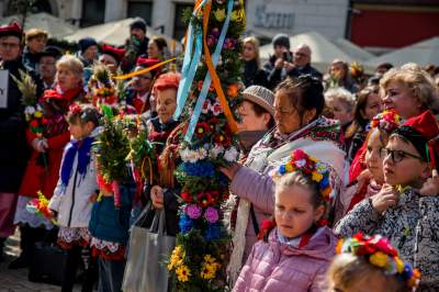 Barwna tradycja, czyli Niedziela Palmowa w Krakowie - zdjęcie 11