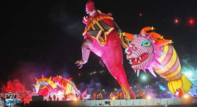 Wielkie smocze widowisko pod Wawelem, widzowie zachwyceni - zdjęcie 36