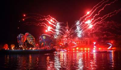 Wielkie smocze widowisko pod Wawelem, widzowie zachwyceni - zdjęcie 22