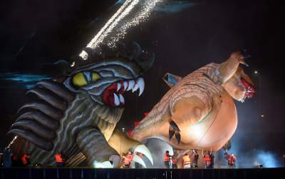 Wielkie smocze widowisko pod Wawelem, widzowie zachwyceni - zdjęcie 50