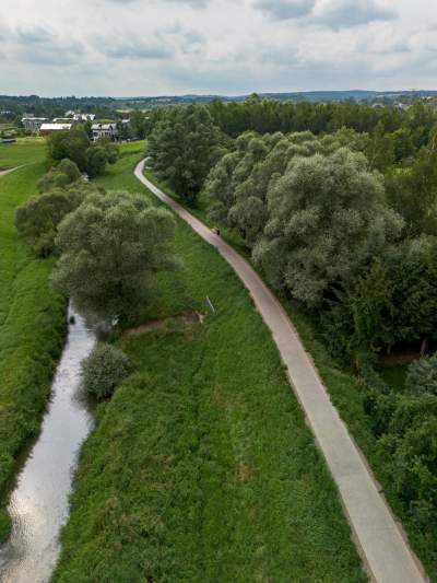 Aktywiści protestowali przeciwko budowie, powstała piękna trasa rowerowa w Krakowie - zdjęcie 56