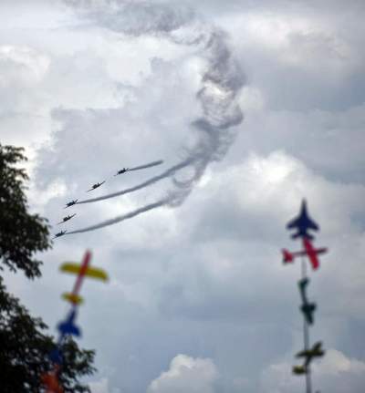 Sporo się działo w powietrzu nad Krakowem... - zdjęcie 43