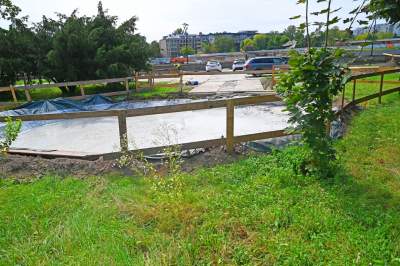 Aktywiści zgrzytają zębami, ale budowa kładki na Ludwinów idzie pełną parą - zdjęcie 27