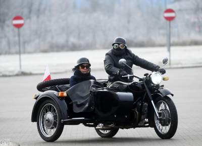 Motomikołaje dały pozytywnego czadu, wielka parada w Krakowie - zdjęcie 21