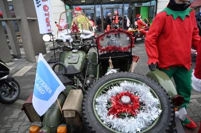 Motomikołaje dały pozytywnego czadu, wielka parada w Krakowie - zdjęcie 27