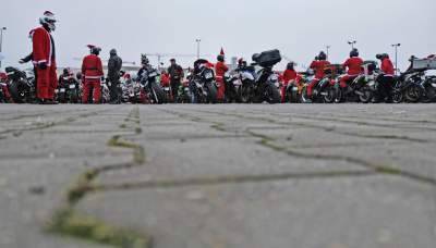 Motomikołaje dały pozytywnego czadu, wielka parada w Krakowie - zdjęcie 8