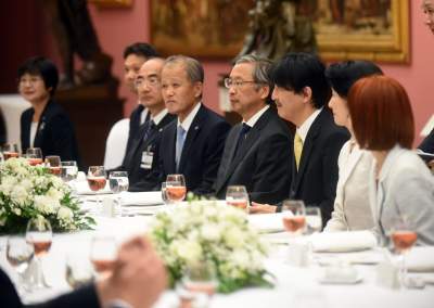 Japońska para książęca ugoszczona sernikiem krakowskim - zdjęcie 31