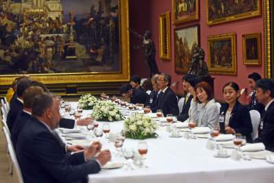 Japońska para książęca ugoszczona sernikiem krakowskim - zdjęcie 40