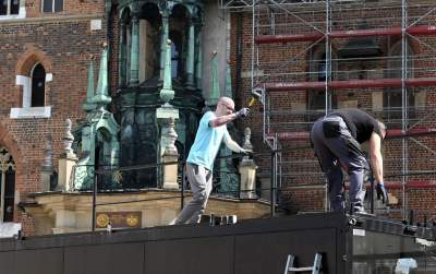 Wizytówka Krakowa? Wielki bałagan na Rynku Głównym - zdjęcie 20