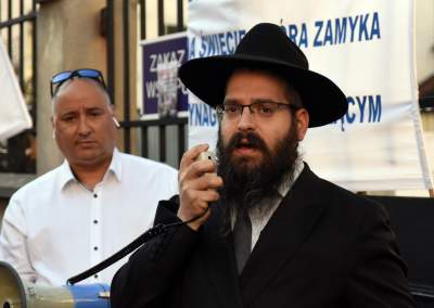 Środa wieczorem przed synagogą Izaaka - zdjęcie 23