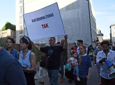Środa wieczorem przed synagogą Izaaka - zdjęcie 30
